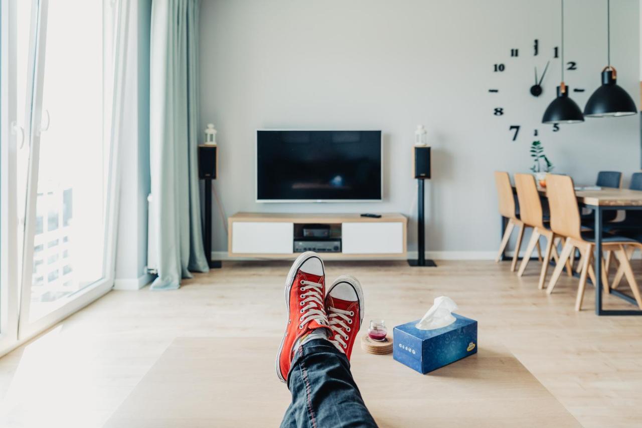 Silk Apartment - Netflix - Parking Щецин Экстерьер фото