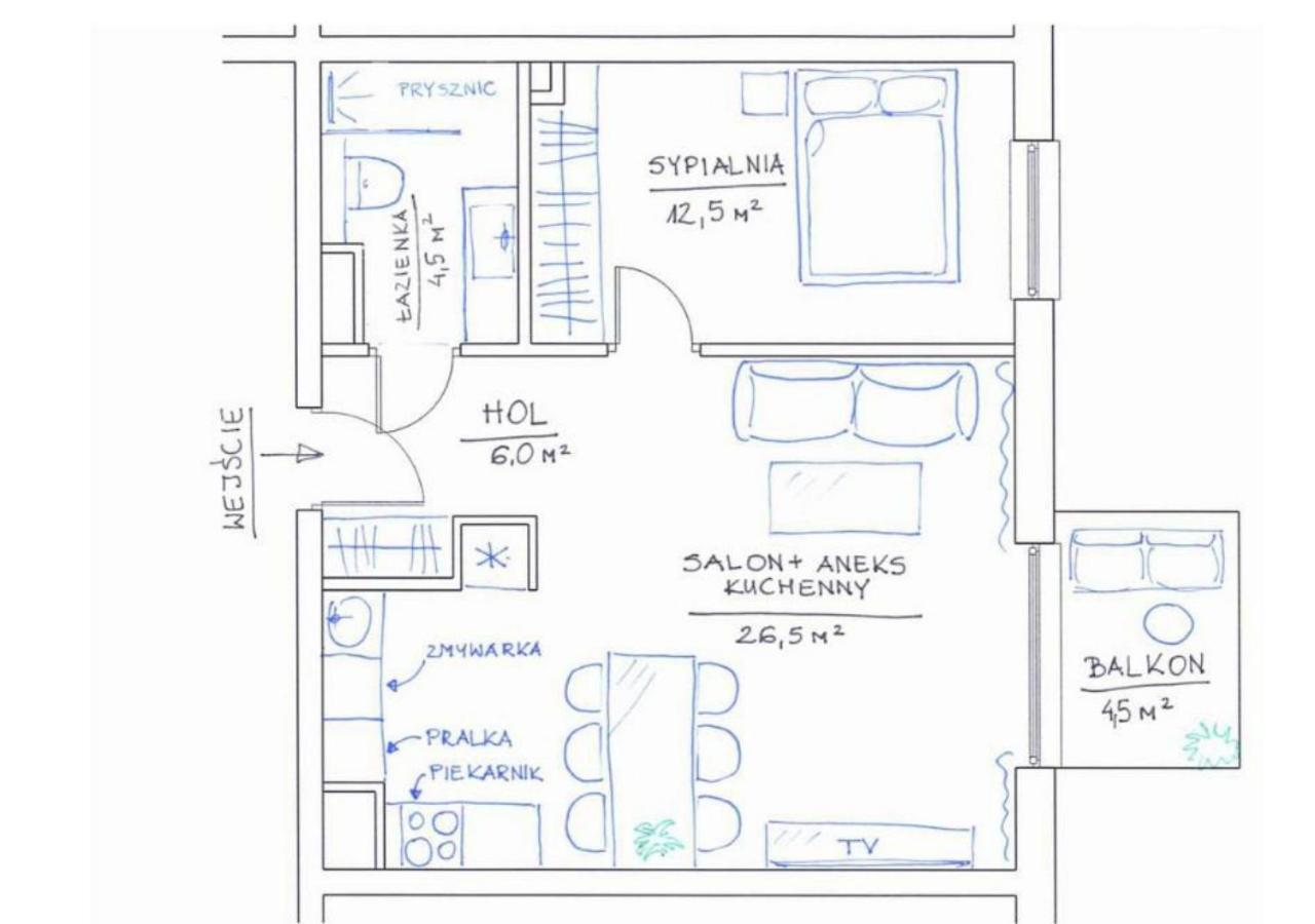 Silk Apartment - Netflix - Parking Щецин Экстерьер фото